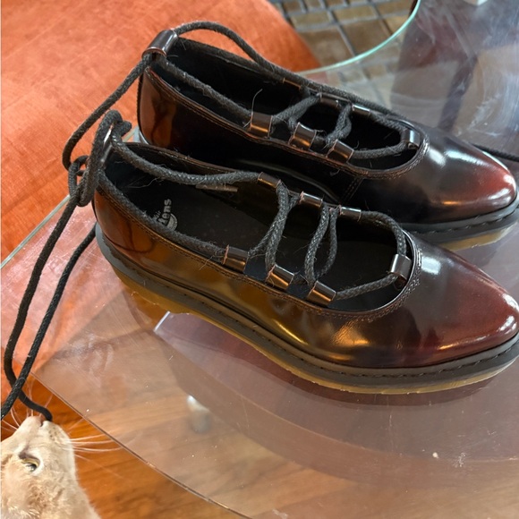 Dr. Martens Black Patent Leather Women's Shoes - Picture 5 of 5